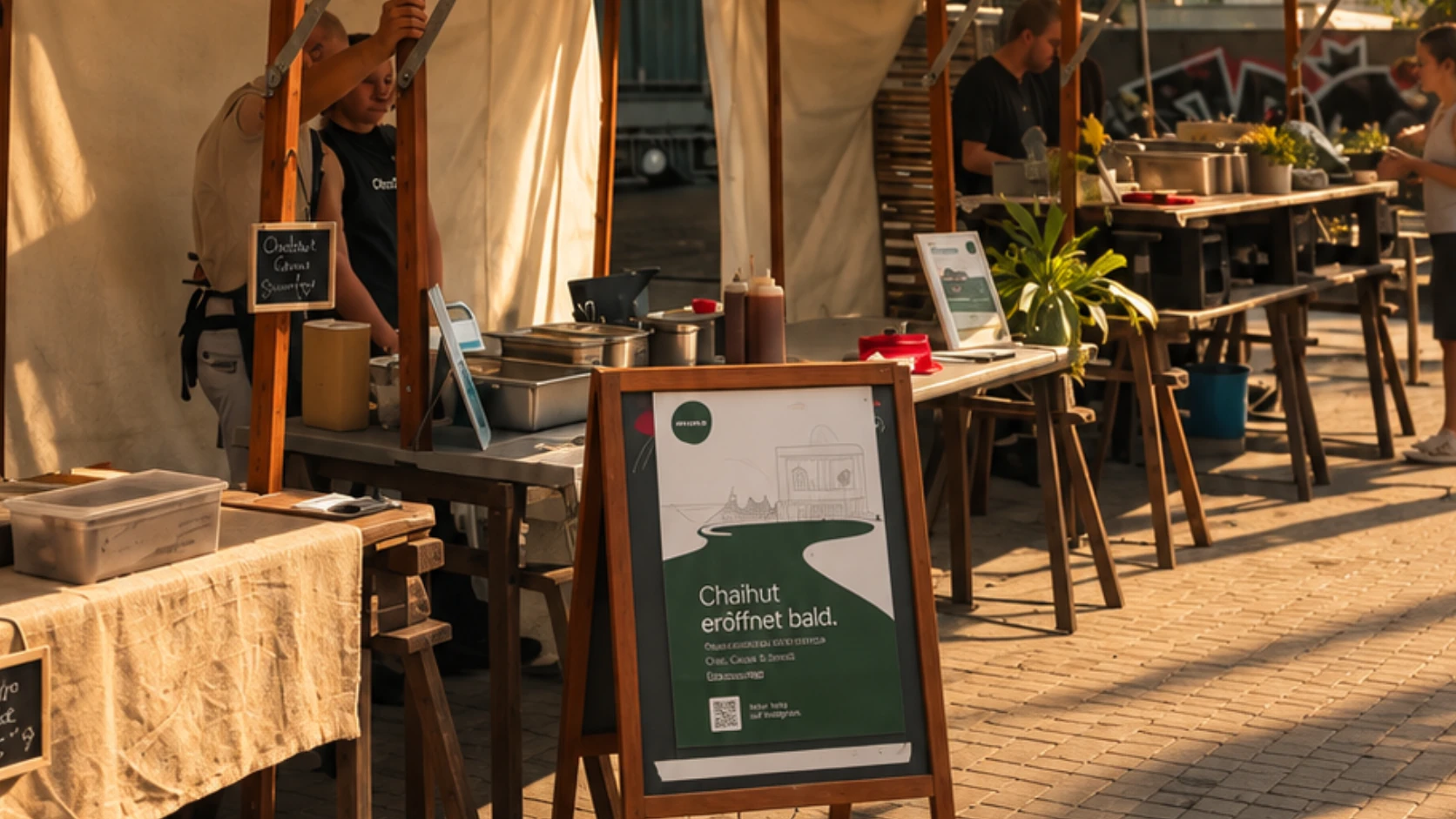 Eindrücke vom chaihut Streetfood-Event in Münster